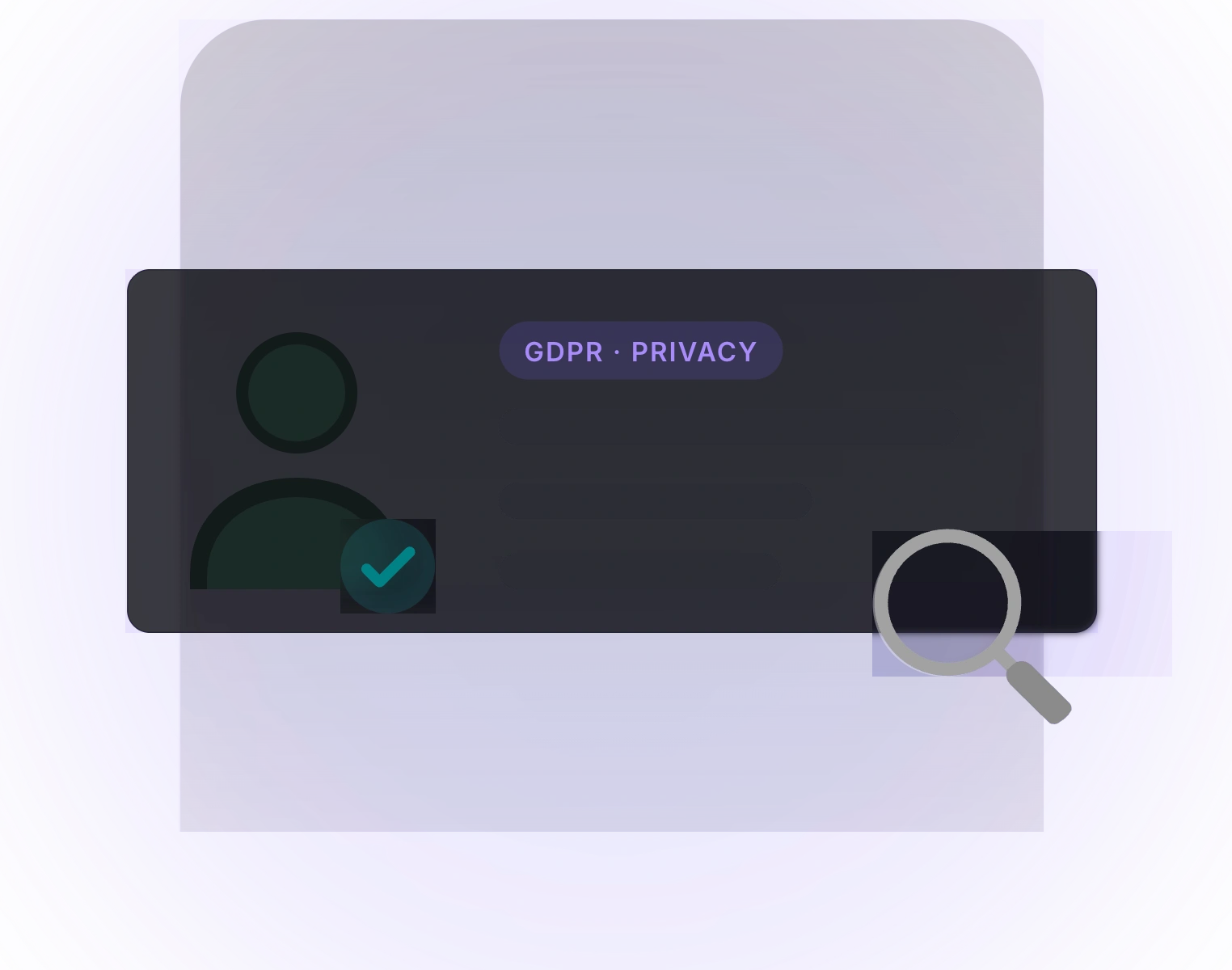 GDPR privacy controls illustration